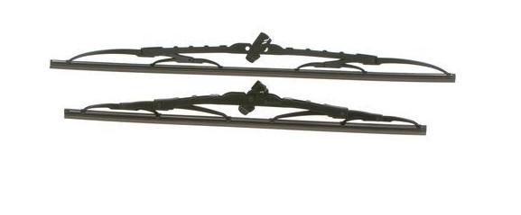 Set de lamele ștergătoare parbriz BOSCH Twin 361, 500 mm și 400 mm, model standard